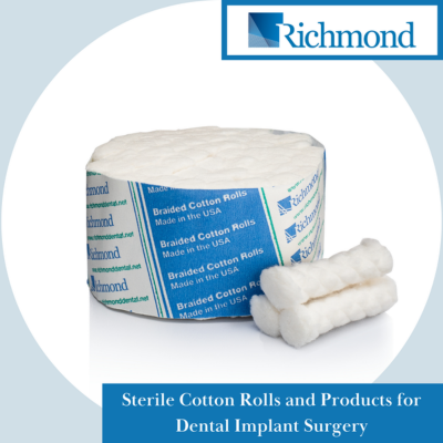 braided sterile cotton rolls