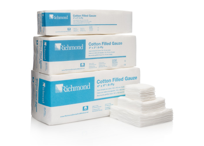 Cotton-Filled Exodontia Sponges