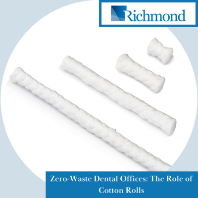 braided cotton rolls for dental offices